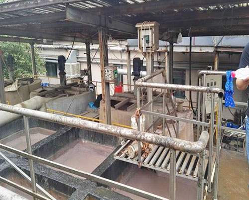 陰離子聚丙烯酰胺使用現(xiàn)場(chǎng)